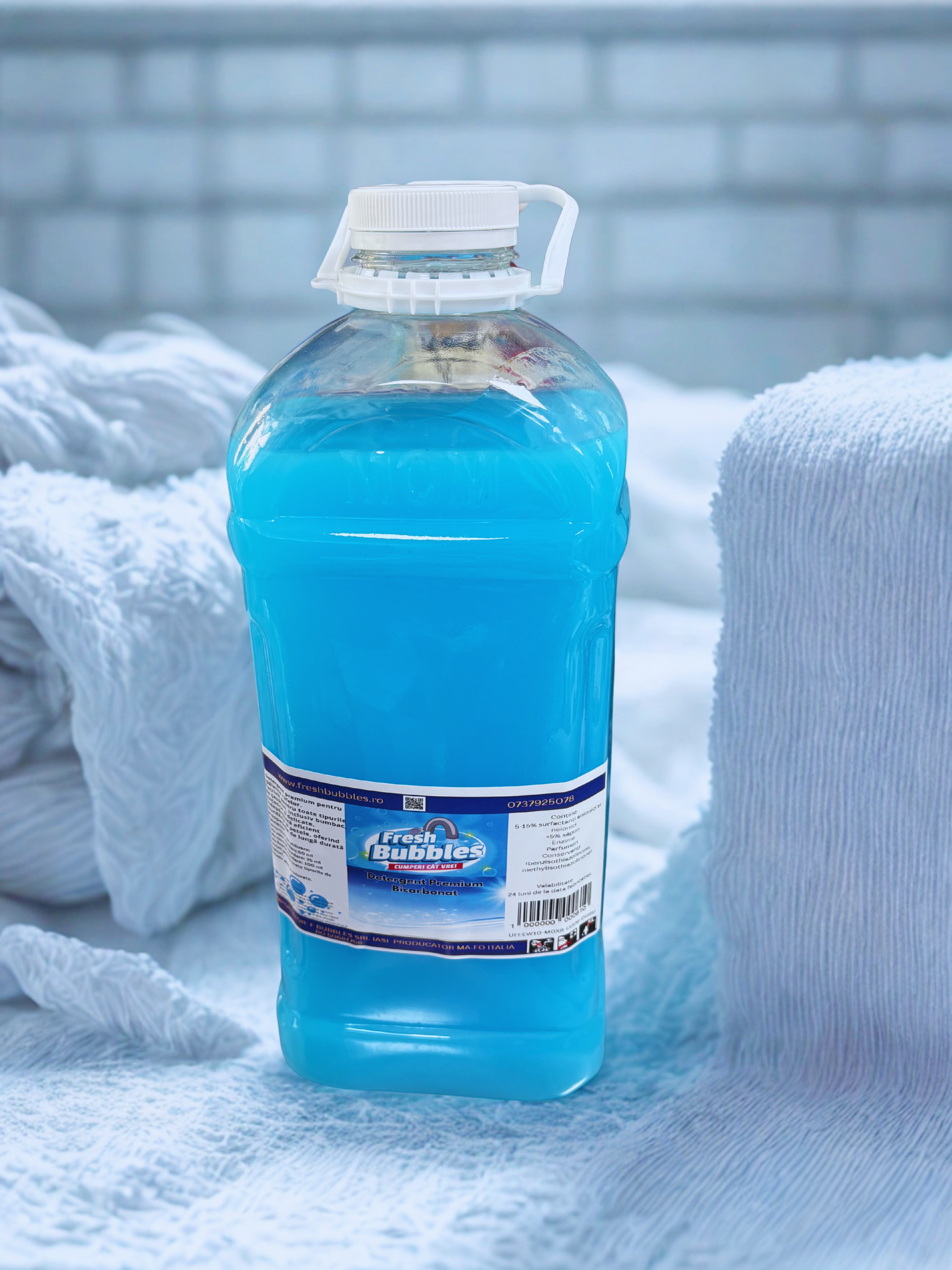 Detergent Rufe Bicarbonat Blu 3L
