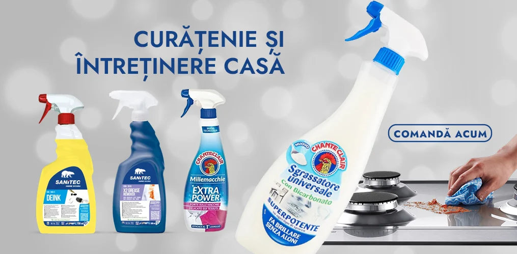 Soluții pentru curățenia casei