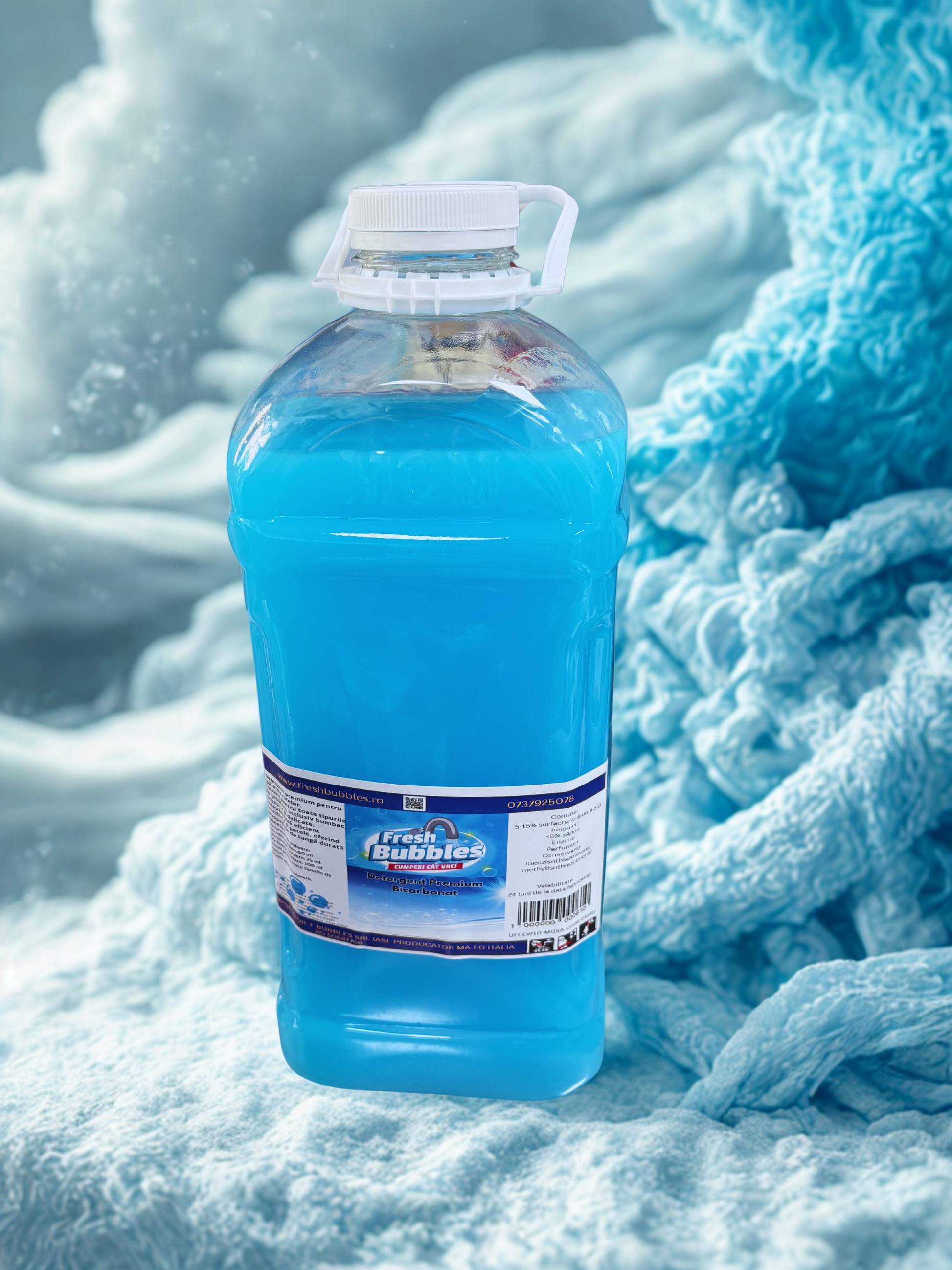 Detergent Rufe Bicarbonat Blu 3L